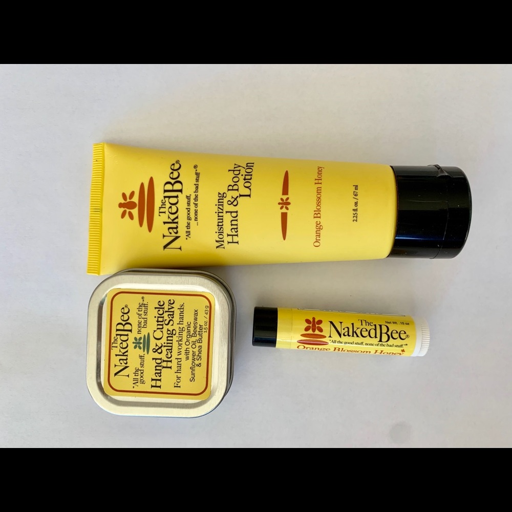 The Naked Bee Bundle Body Lotion, Hand&Cuticle etc